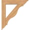 Ekena Millwork Funston Traditional Smooth Bracket w/ Offset Brace, Western Red Cedar, 7 1/2"W x 36"D x 40"H BKT0806X36X40FST01SWR - alternate 2